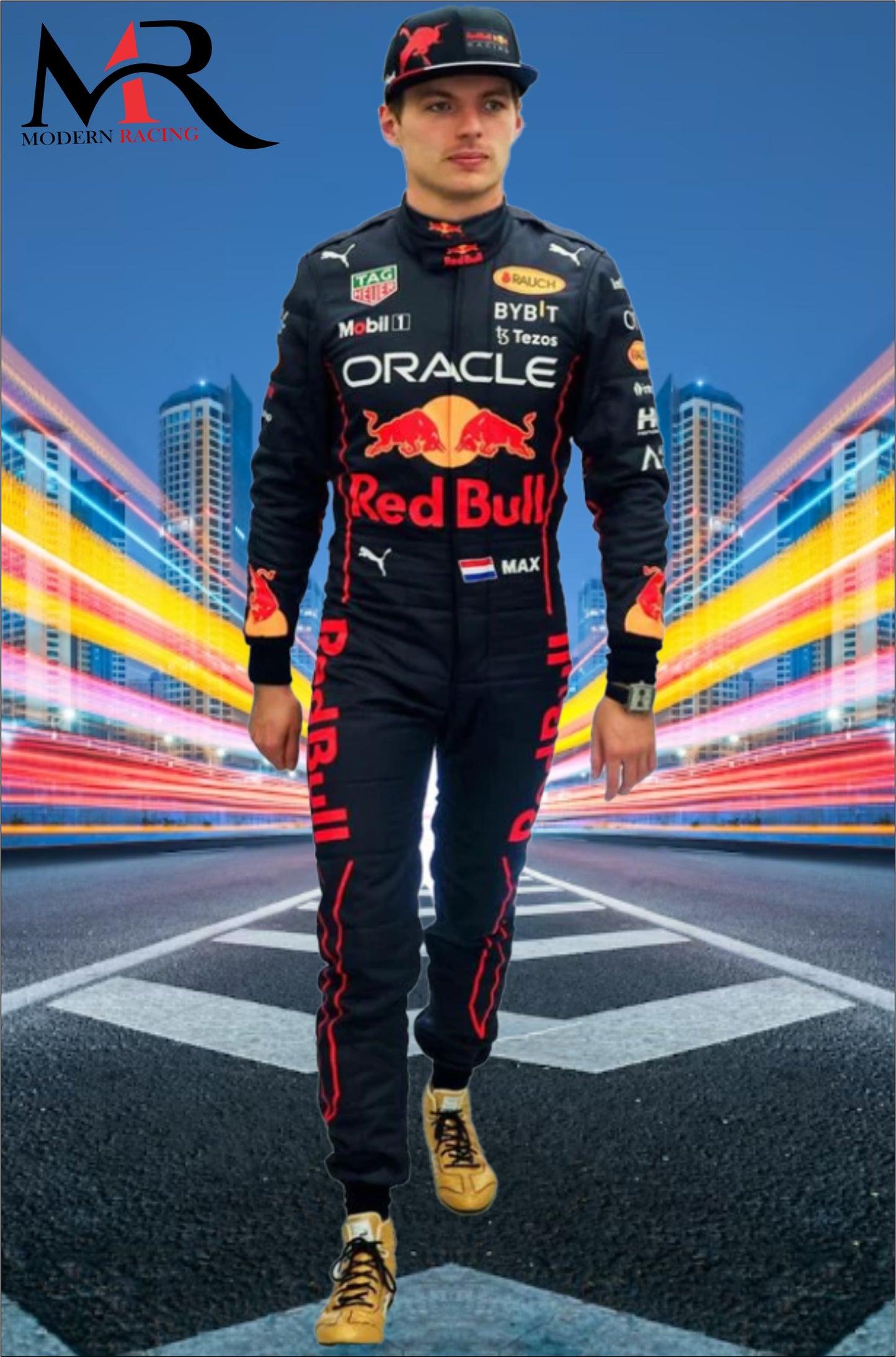 F1 Max Verstappen Redbull 2022 Race Suit