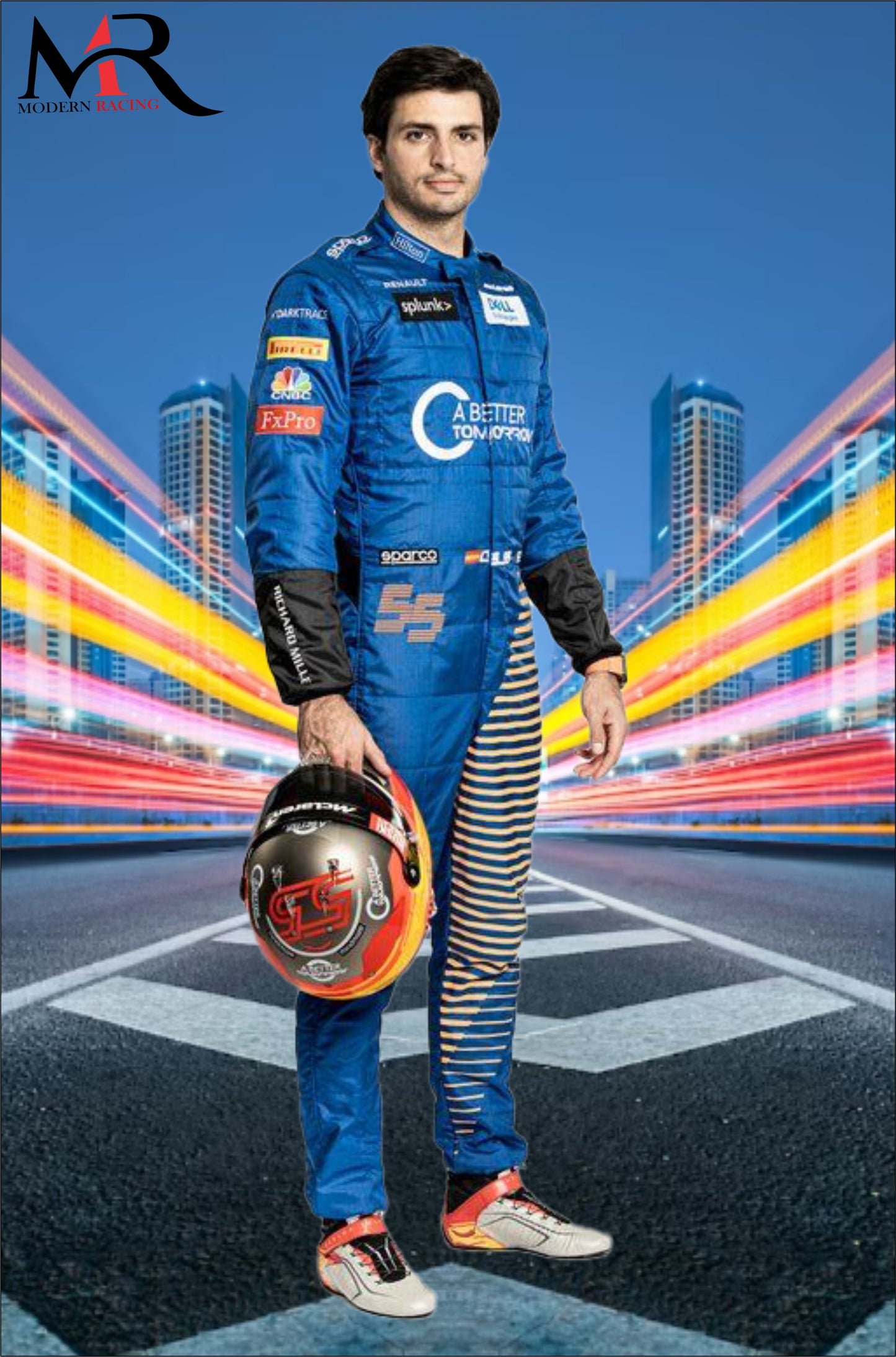 Carlos Sainz McLeran 2020 F1 Race Suit