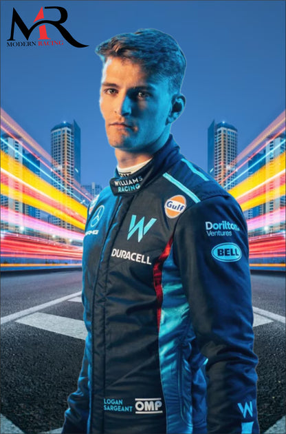 F1 Logan Sargeant 2023 Model Suit