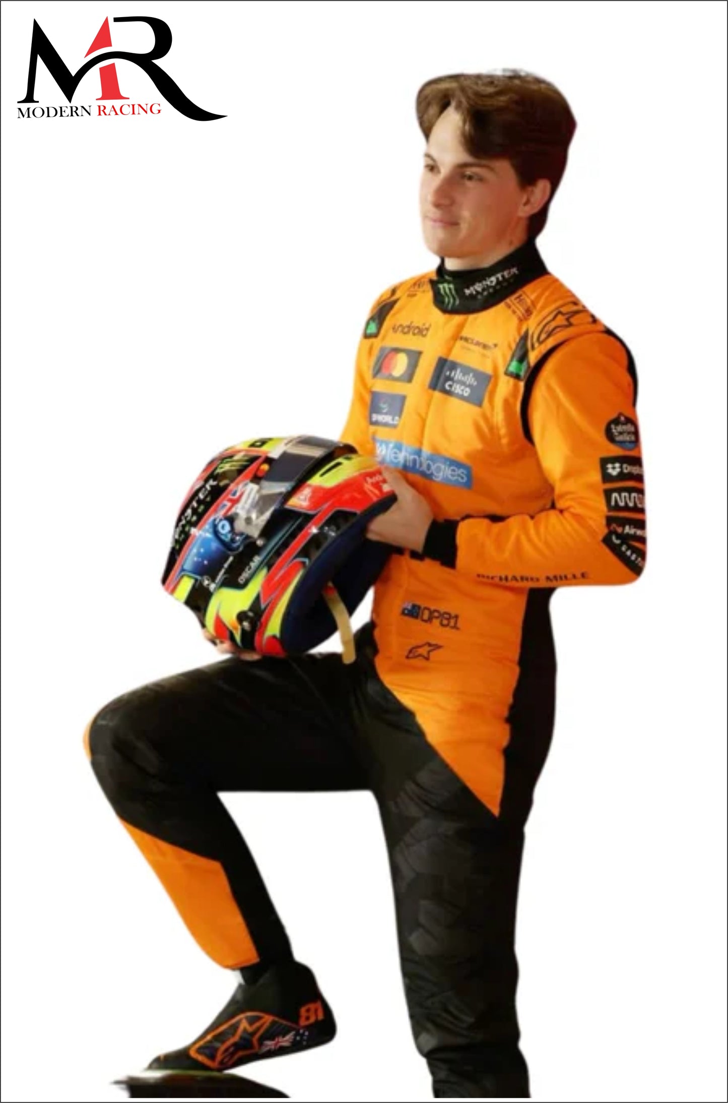 Oscar Piastri Mcleran F1 Suit 2025