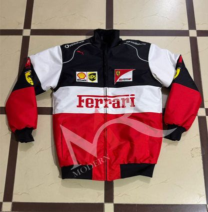 F1 FERRARI VINTAGE RACING JACKET