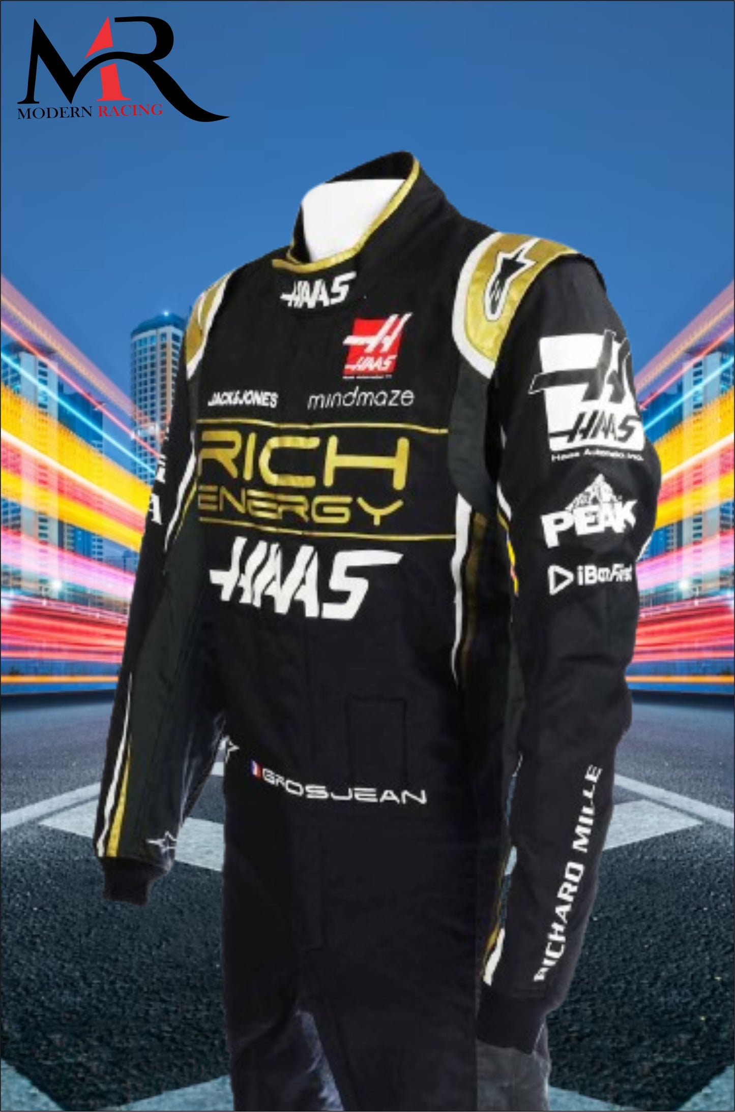 Romain Grosjean 2019 F1 Race Suit HAAS TEAM