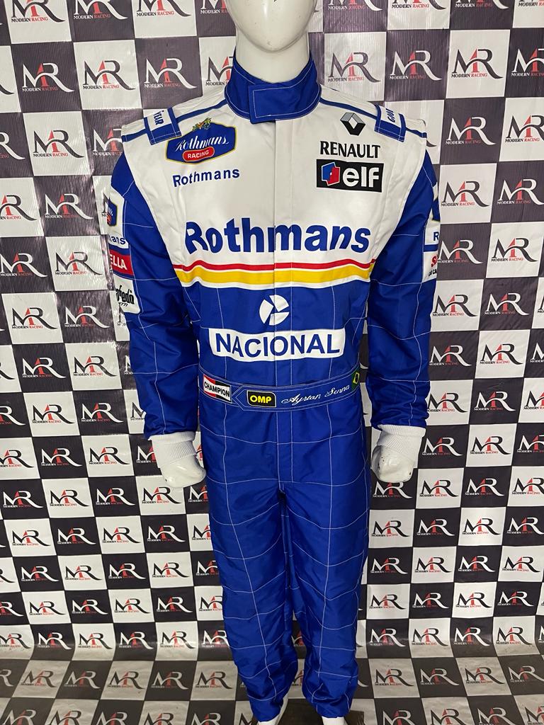 F1 Ayrton Senna 1994 Printed Race Suit