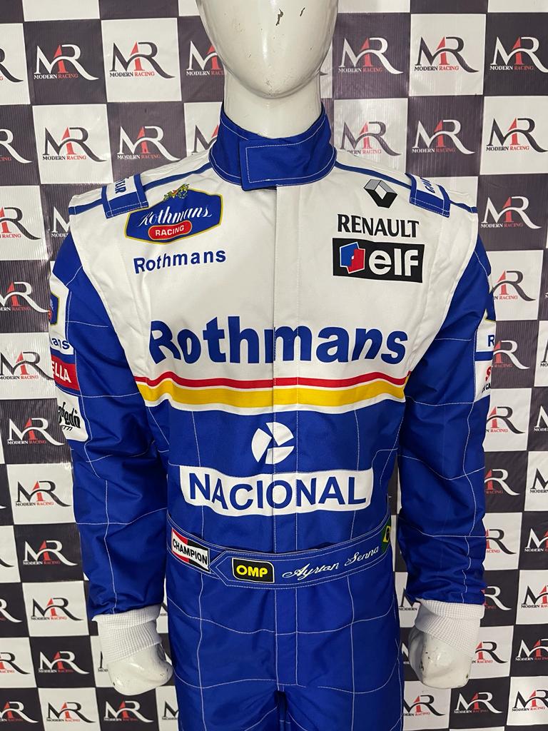 F1 Ayrton Senna 1994 Printed Race Suit