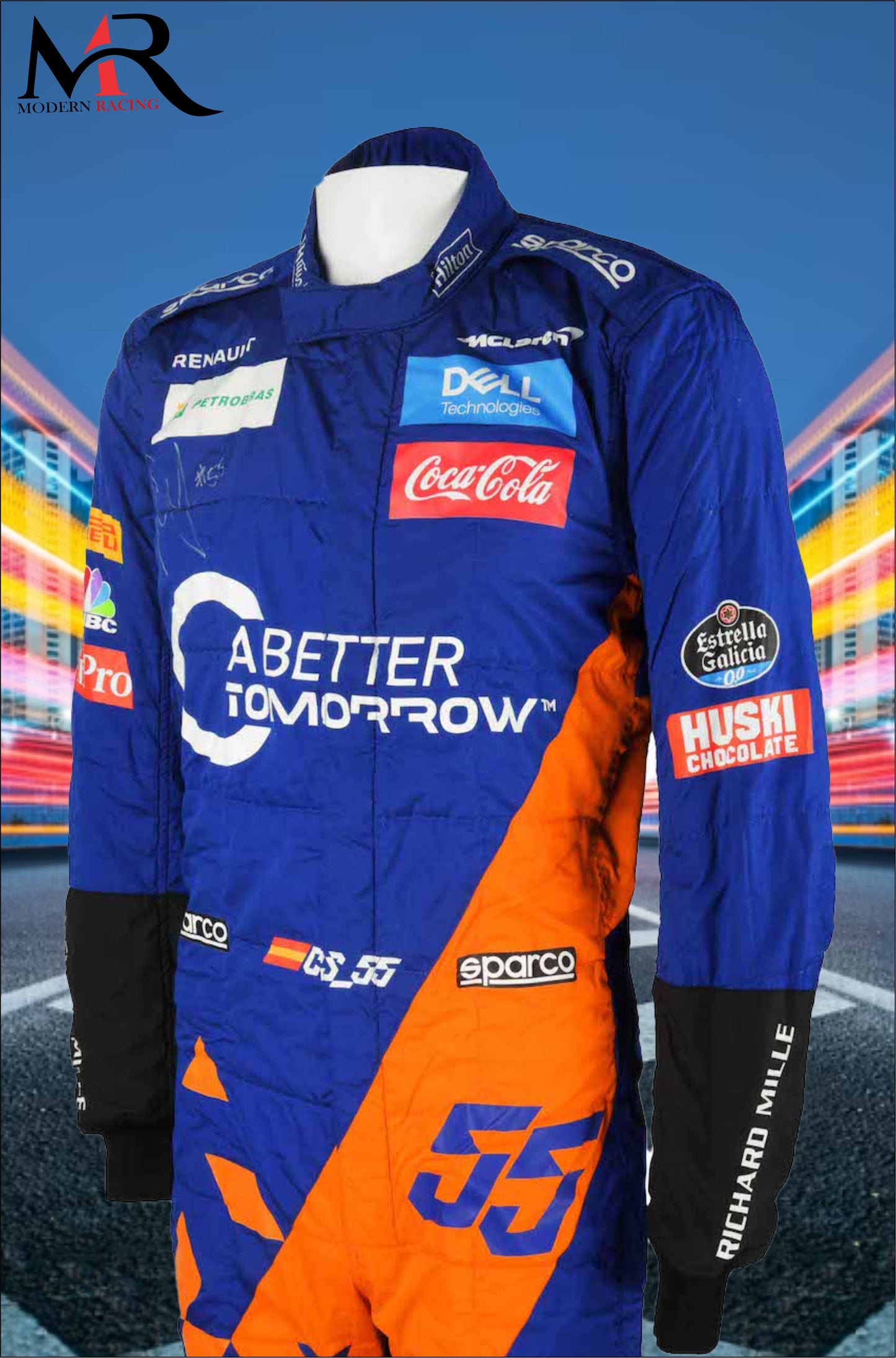 Carlos Sainz McLeran 2019 F1 Race Suit