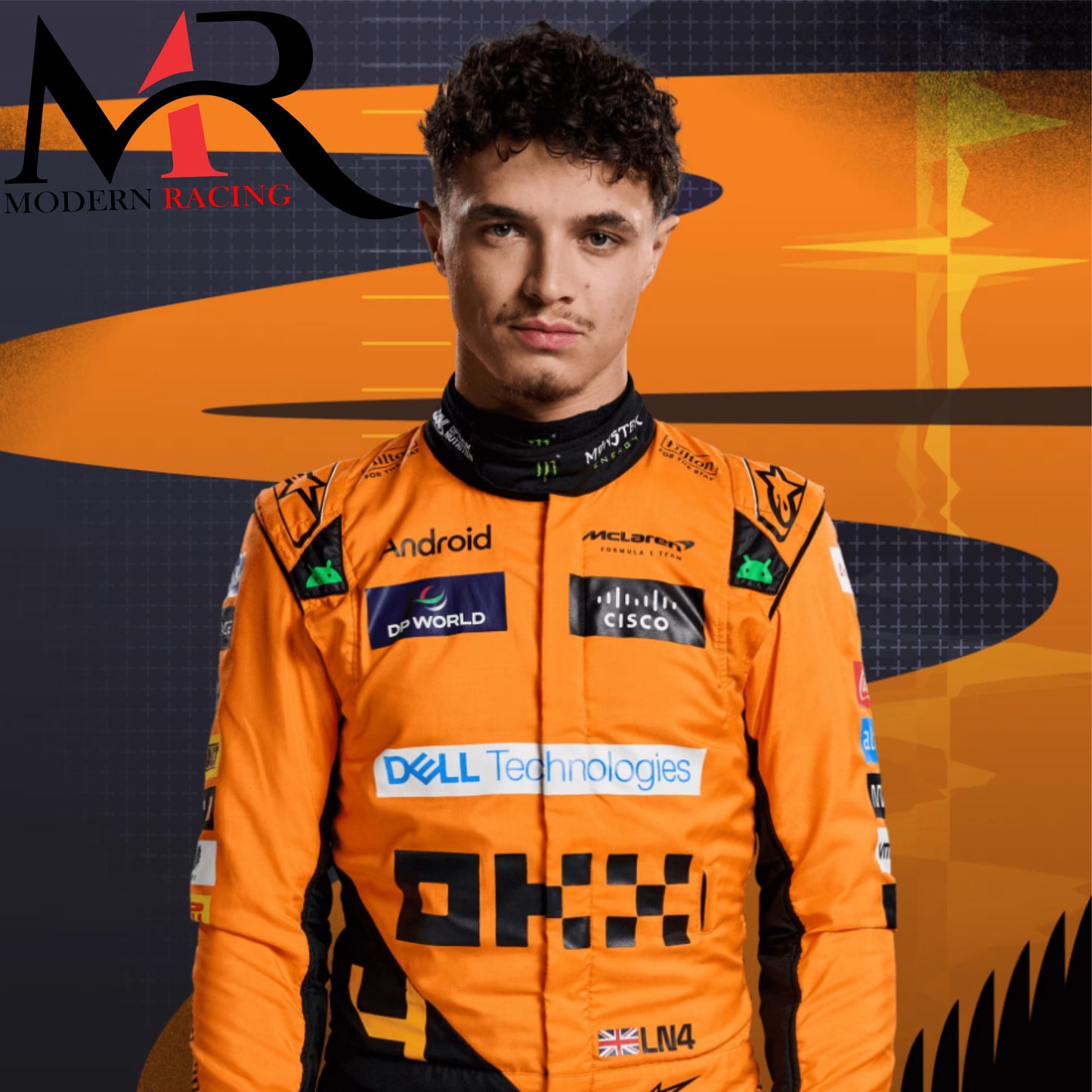 Lando Norris McLeran Suit 2024