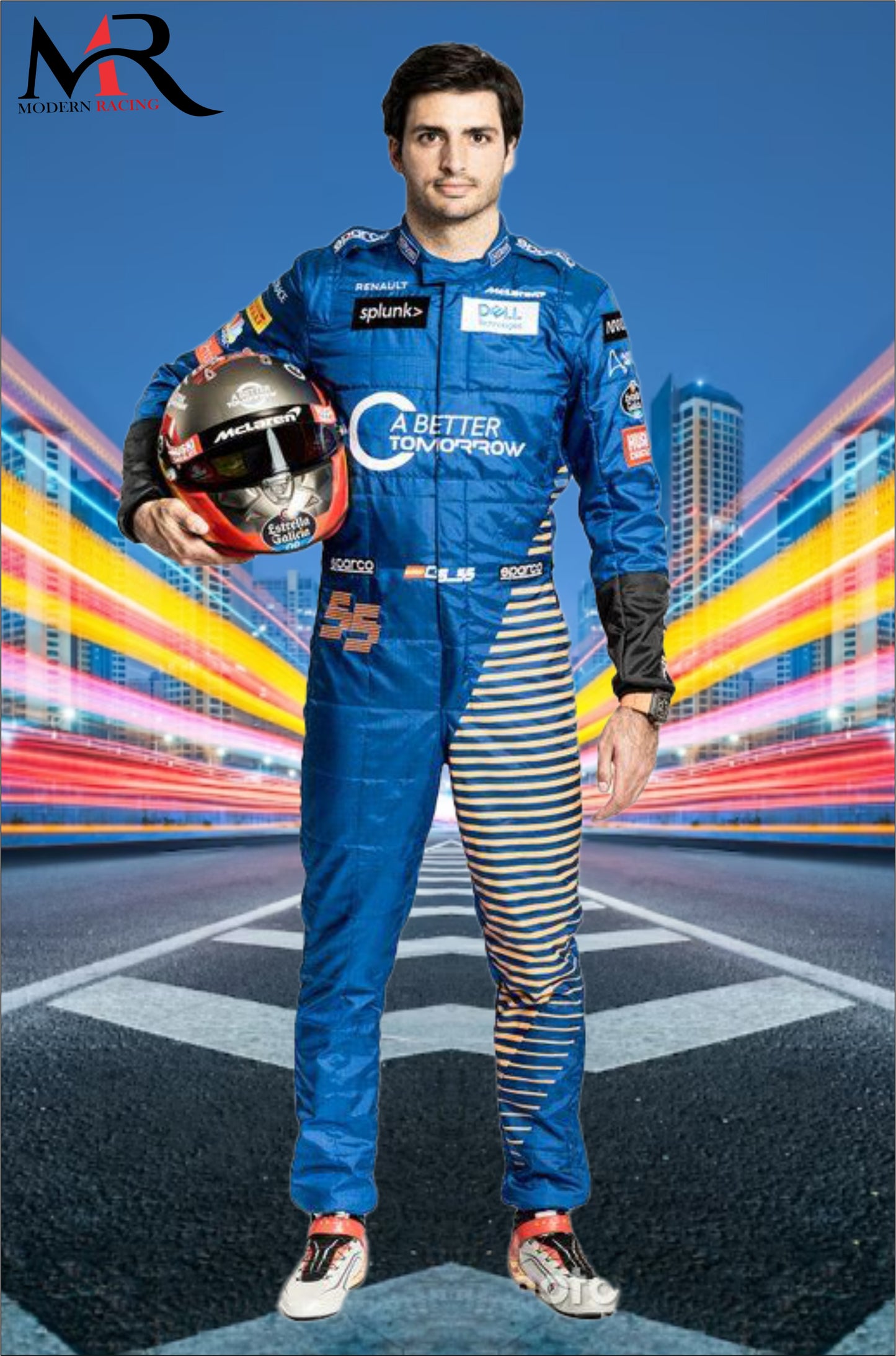 Carlos Sainz McLeran 2020 F1 Race Suit