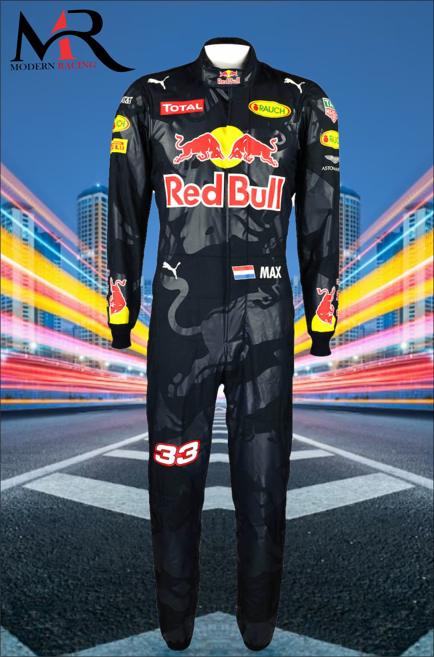 F1 Max Verstappen 2016 RedBull Race Suit