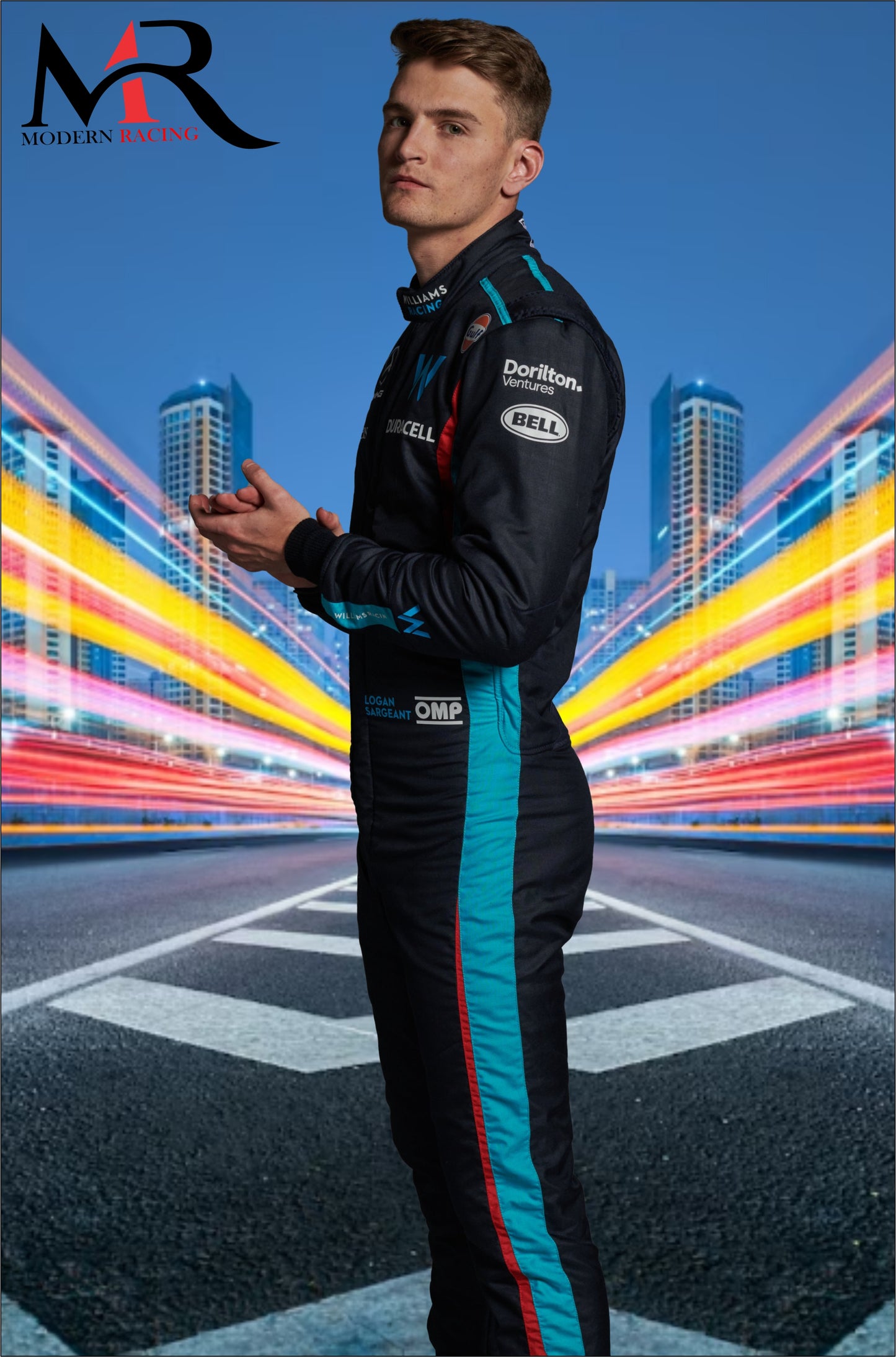 F1 Logan Sargeant 2023 Model Suit