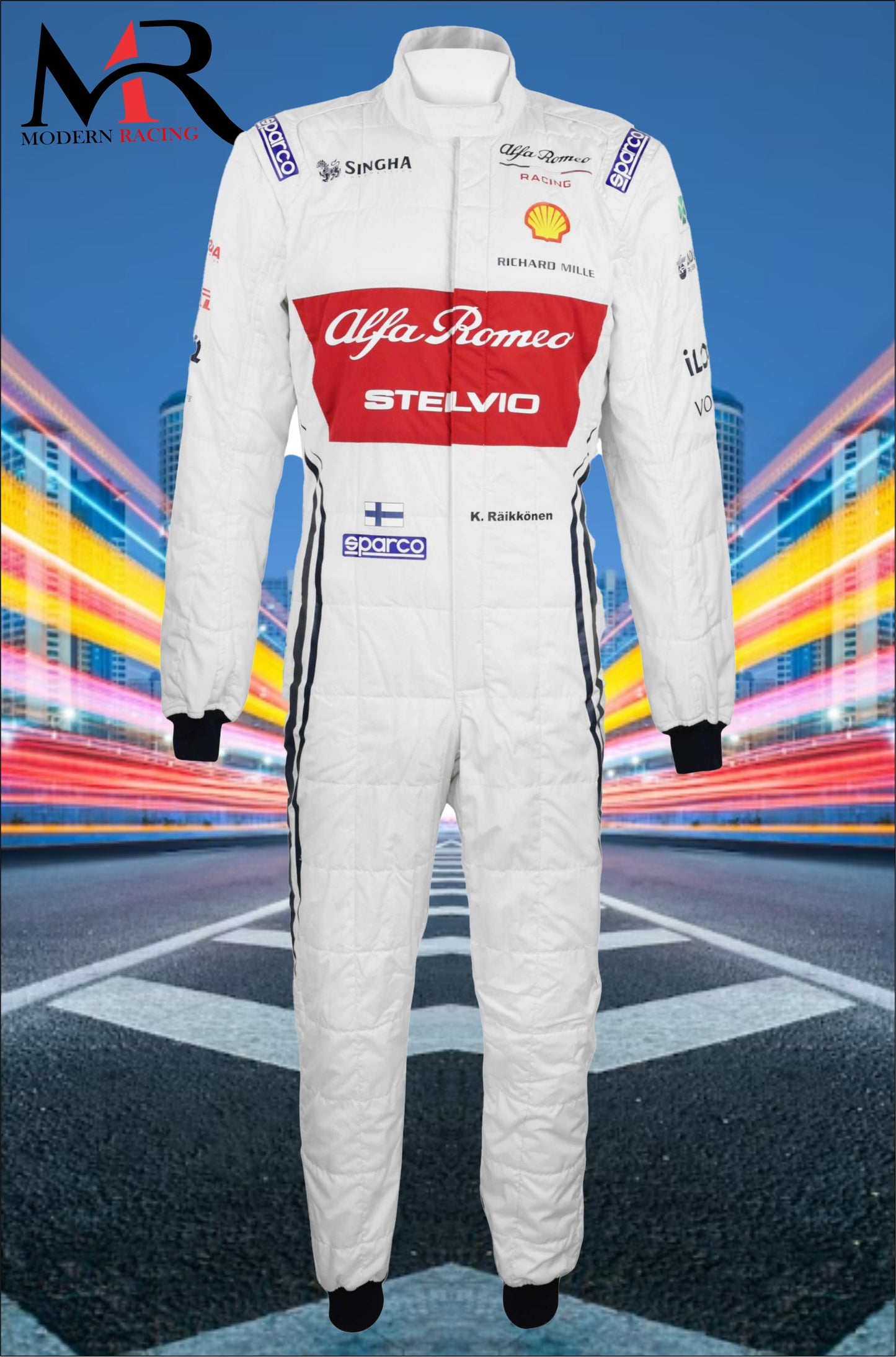 F1 Kimi Raikkonen Alfa Romeo 2019 Race Suit