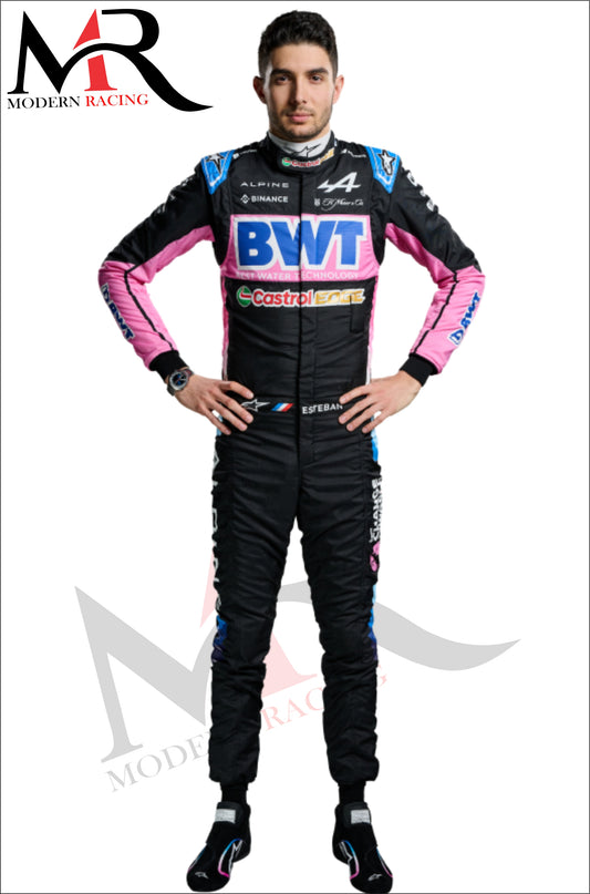 2024 Esteban Ocon Team Alpine F1 Race Suit BWT