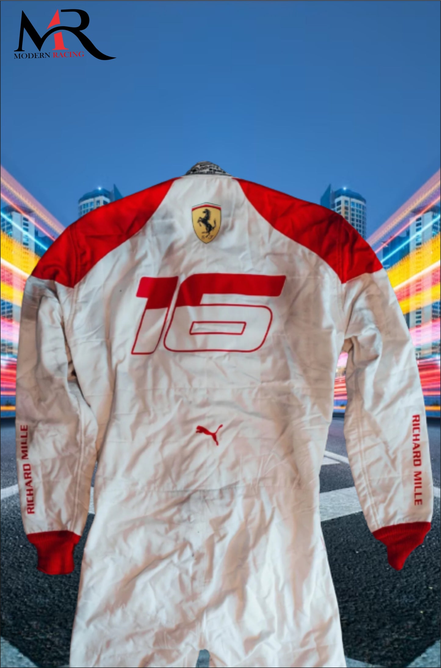 New Charles Leclerc 2023 Monaco GP Suit F1 Replica