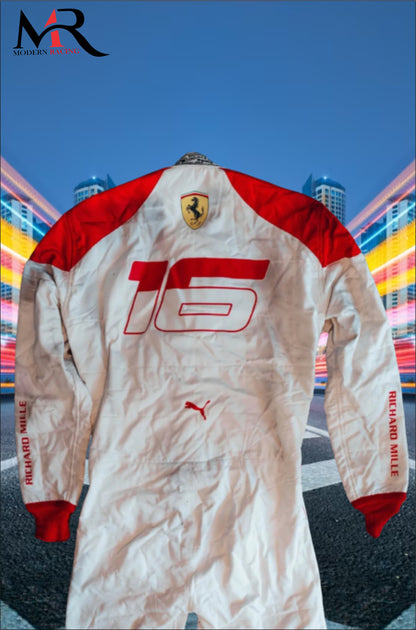 New Charles Leclerc 2023 Monaco GP Suit F1 Replica