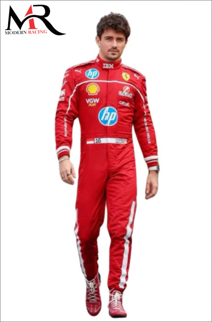 CHARLES LECLERC F1 SUIT 2025