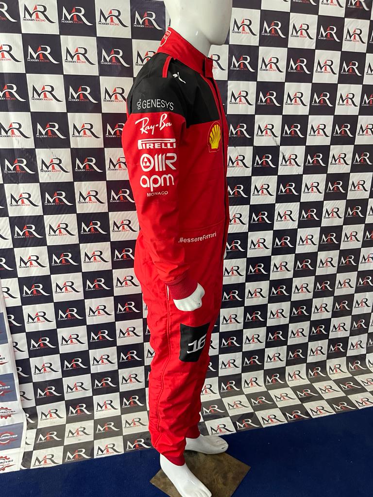 Charles Leclerc 2023 F1 Ferrari Suit