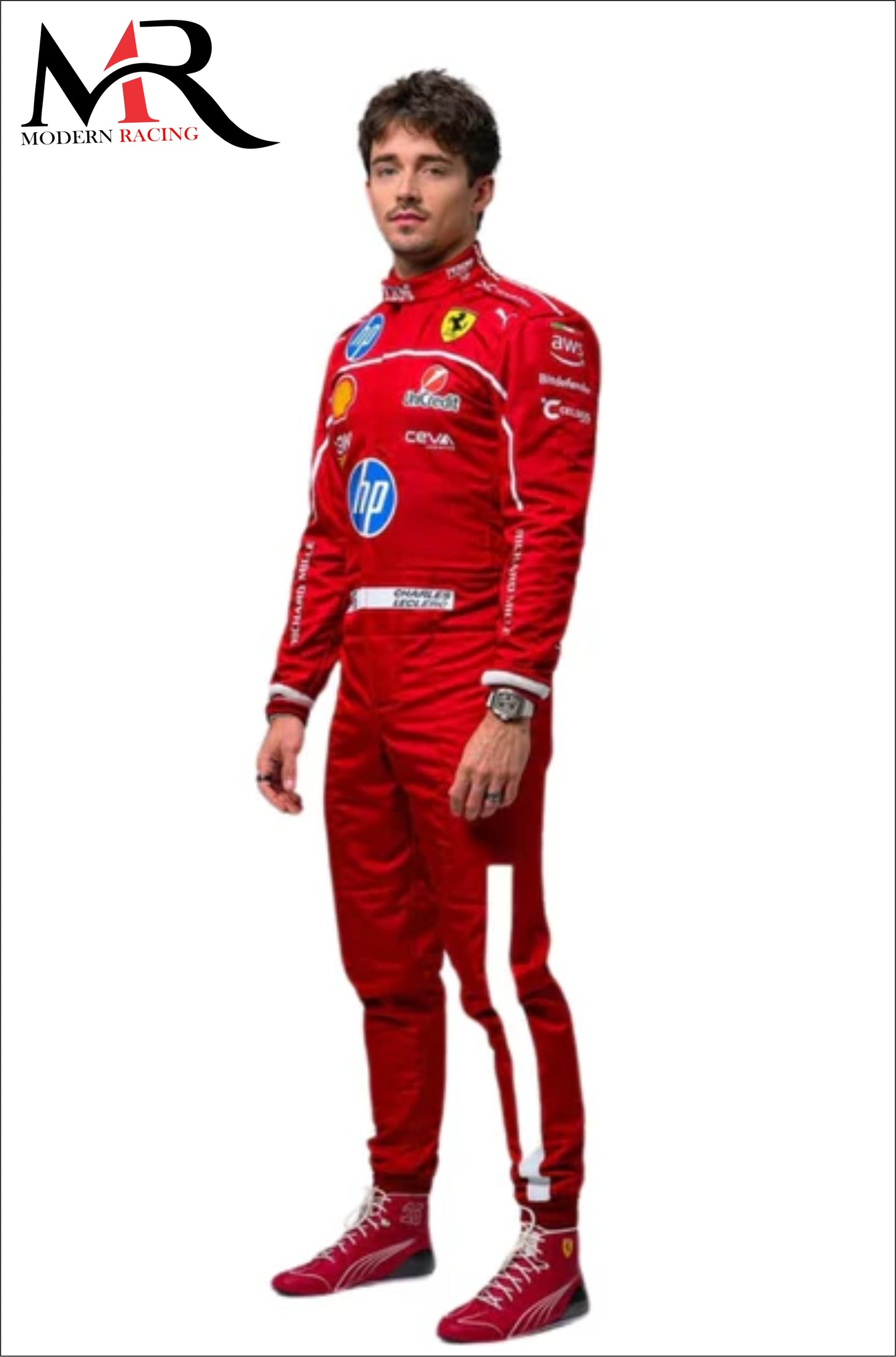 CHARLES LECLERC F1 SUIT 2025