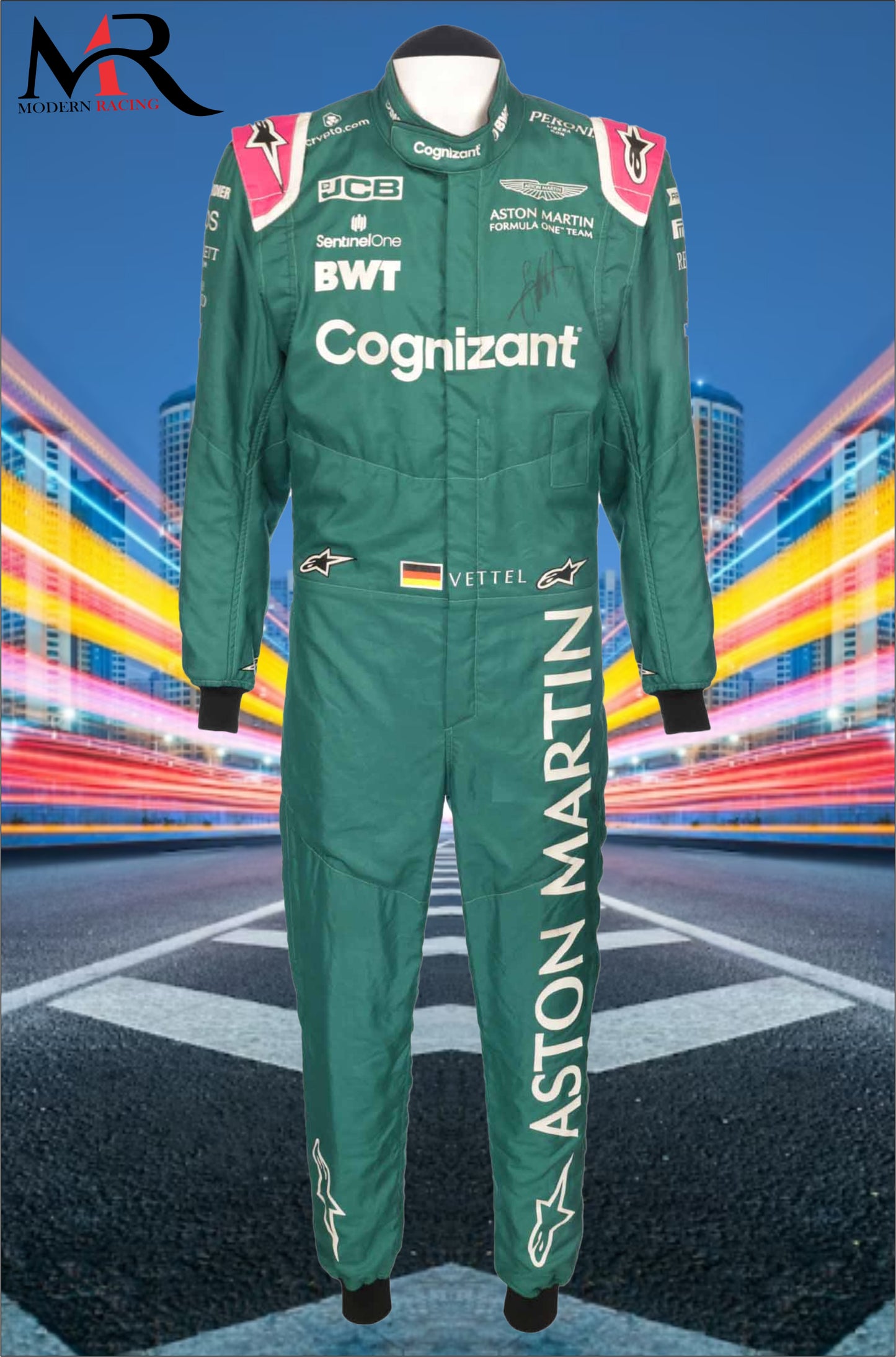 Sebastian Vettel 2021 F1 Race Suit