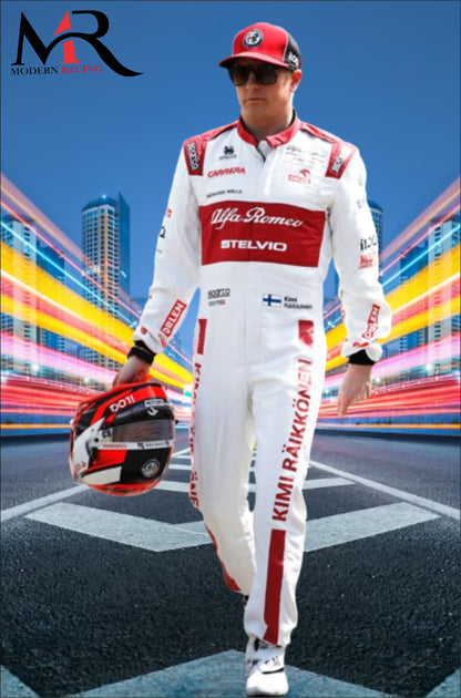 Kimi Raikkonen Alfa Romeo 2020 F1 Race Suit