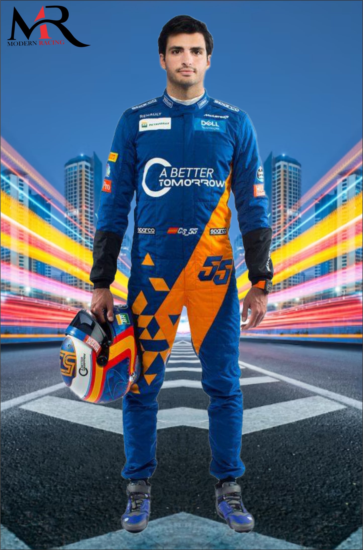 Carlos Sainz McLeran 2019 F1 Race Suit