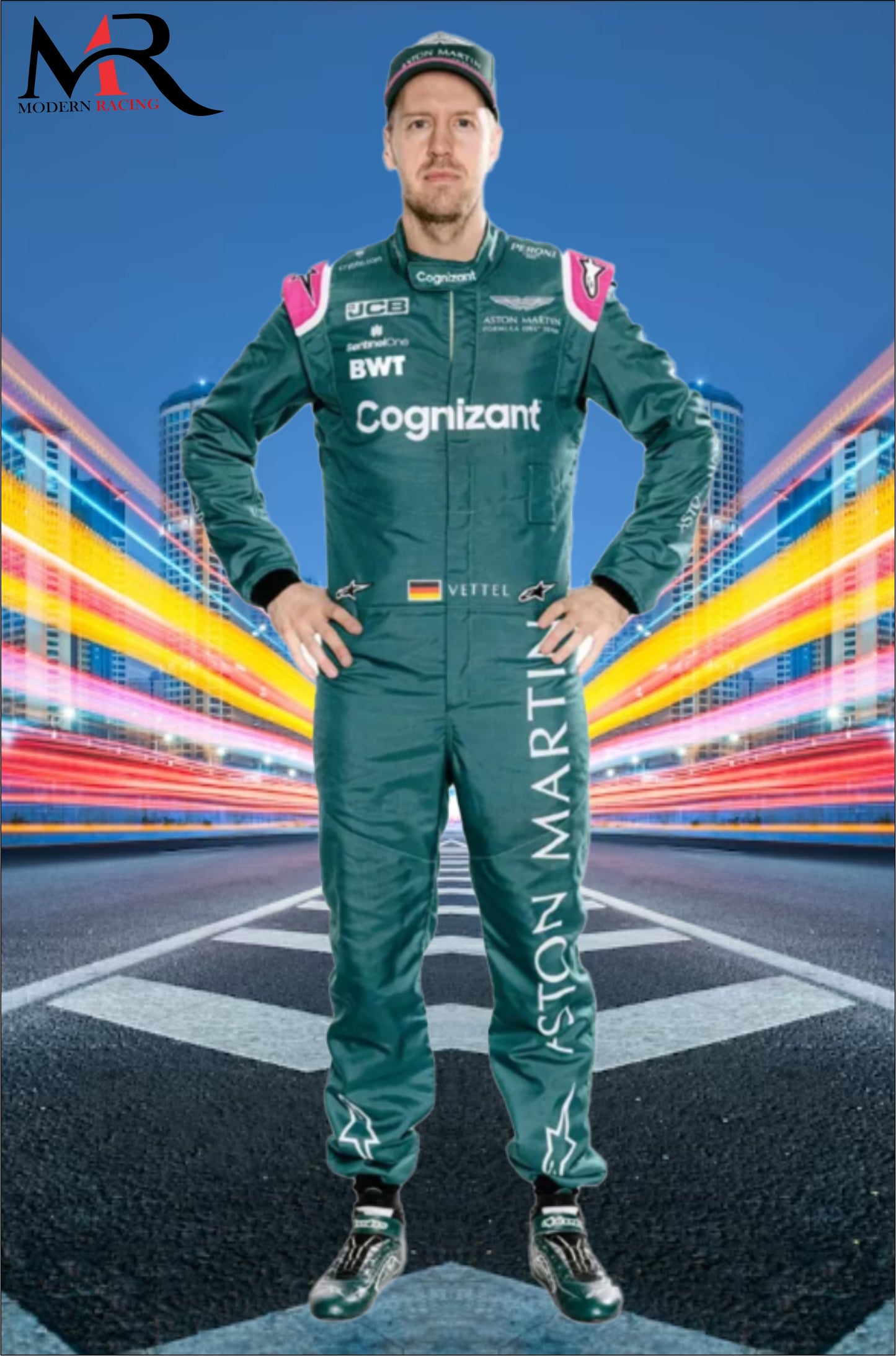 Sebastian Vettel 2021 F1 Race Suit