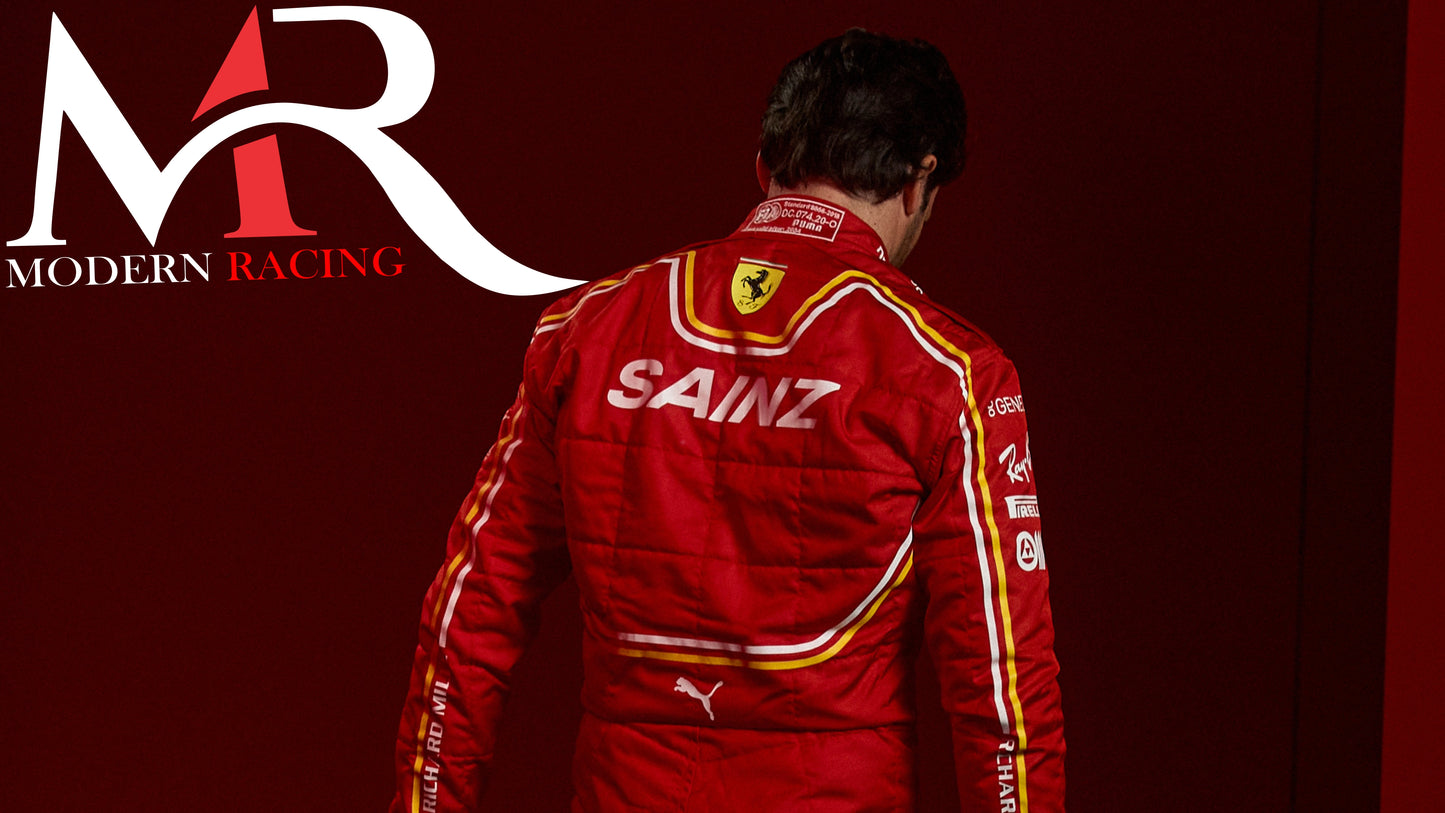 Carlos Sainz F1 Ferrari Racing Suit 2024