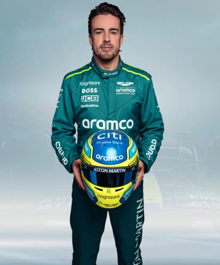 2024 Fernando Alonso Aston Martin F1 Race Suit