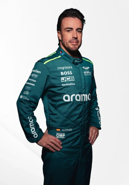 2024 Fernando Alonso Aston Martin F1 Race Suit