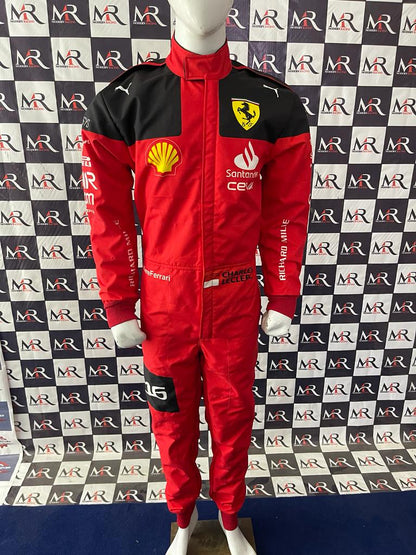 Charles Leclerc 2023 F1 Ferrari Suit