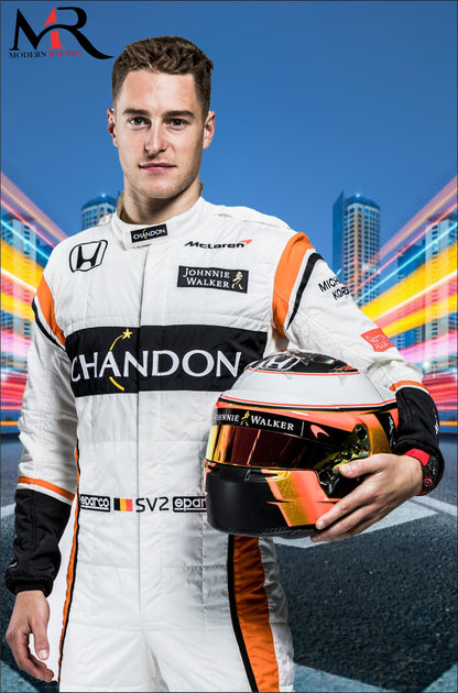 Stoffel Vandoorne McLaren 2017 F1 Race Suit