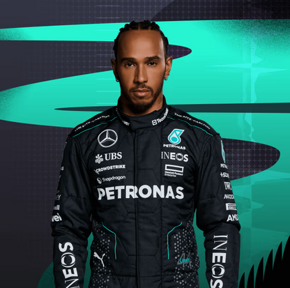 2024 Lewis Hamilton Mercedes Suit