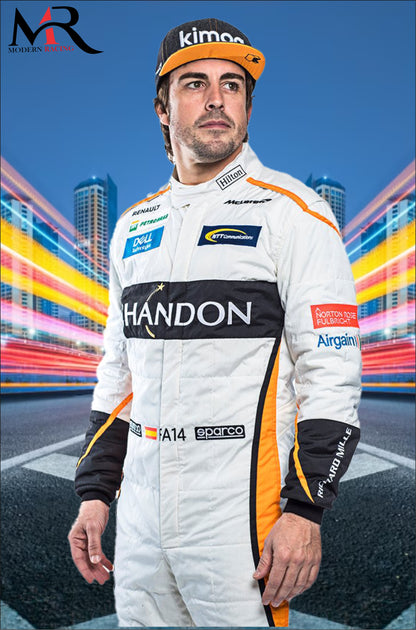 Fernando Alonso McLaren 2018 F1 Race Suit