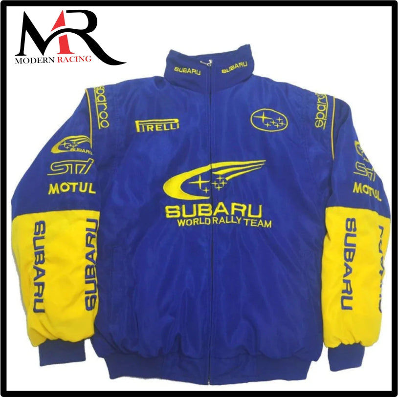 F1 SUBARU WORLD  RALLY TEAM VINTAGE RACING JACKET