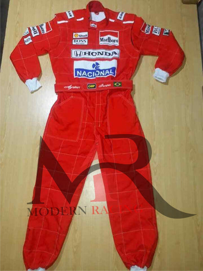 Ayrton Senna 1991 Sublimation Suit