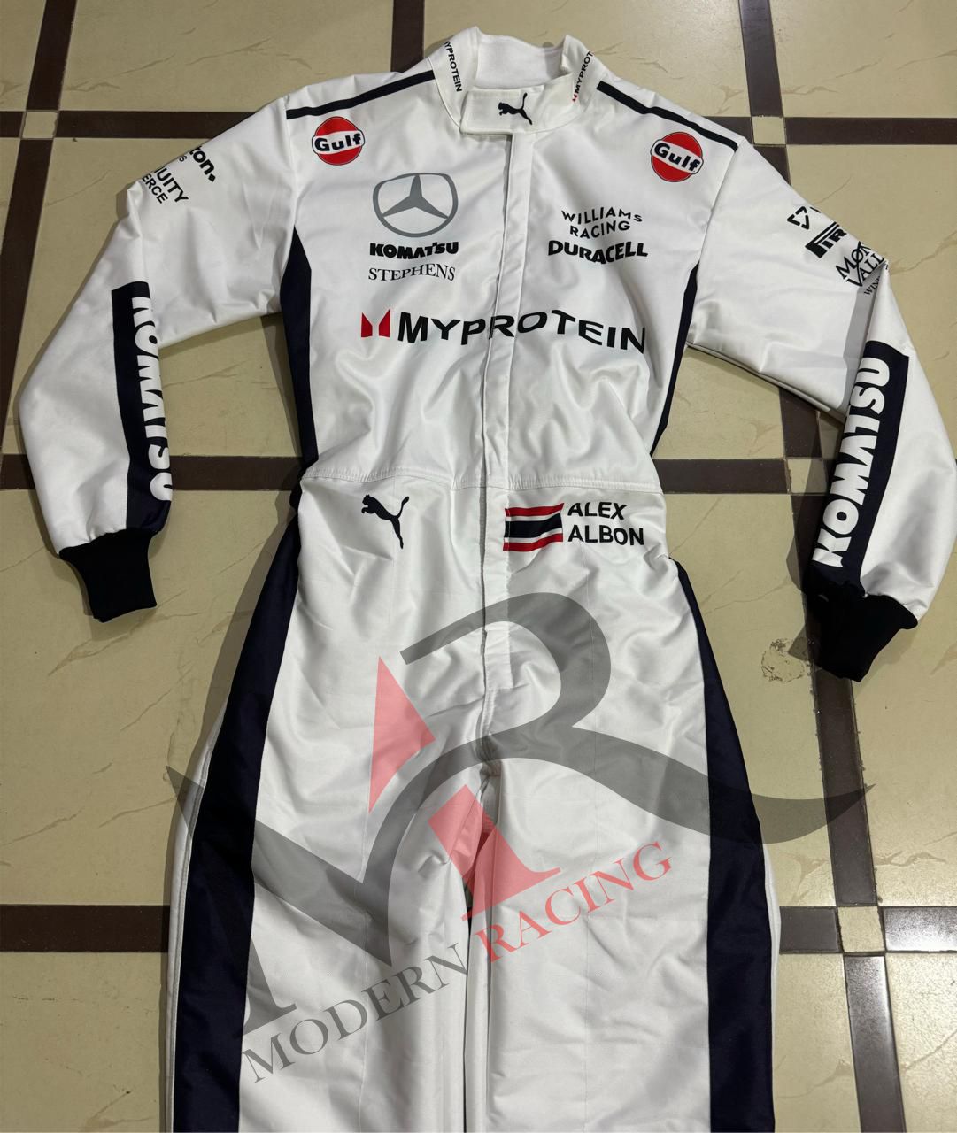 2024 Alex Albon F1 Team Williams Racing Suit