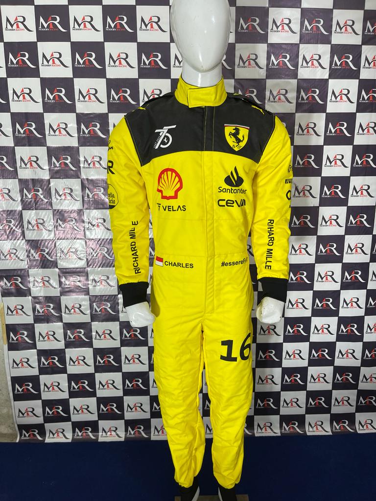 Charles Leclerc 2022 Monza F1 Ferrari Suit