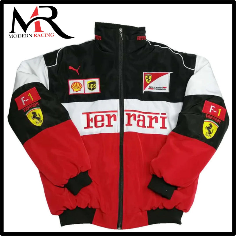 F1 FERRARI VINTAGE RACING JACKET